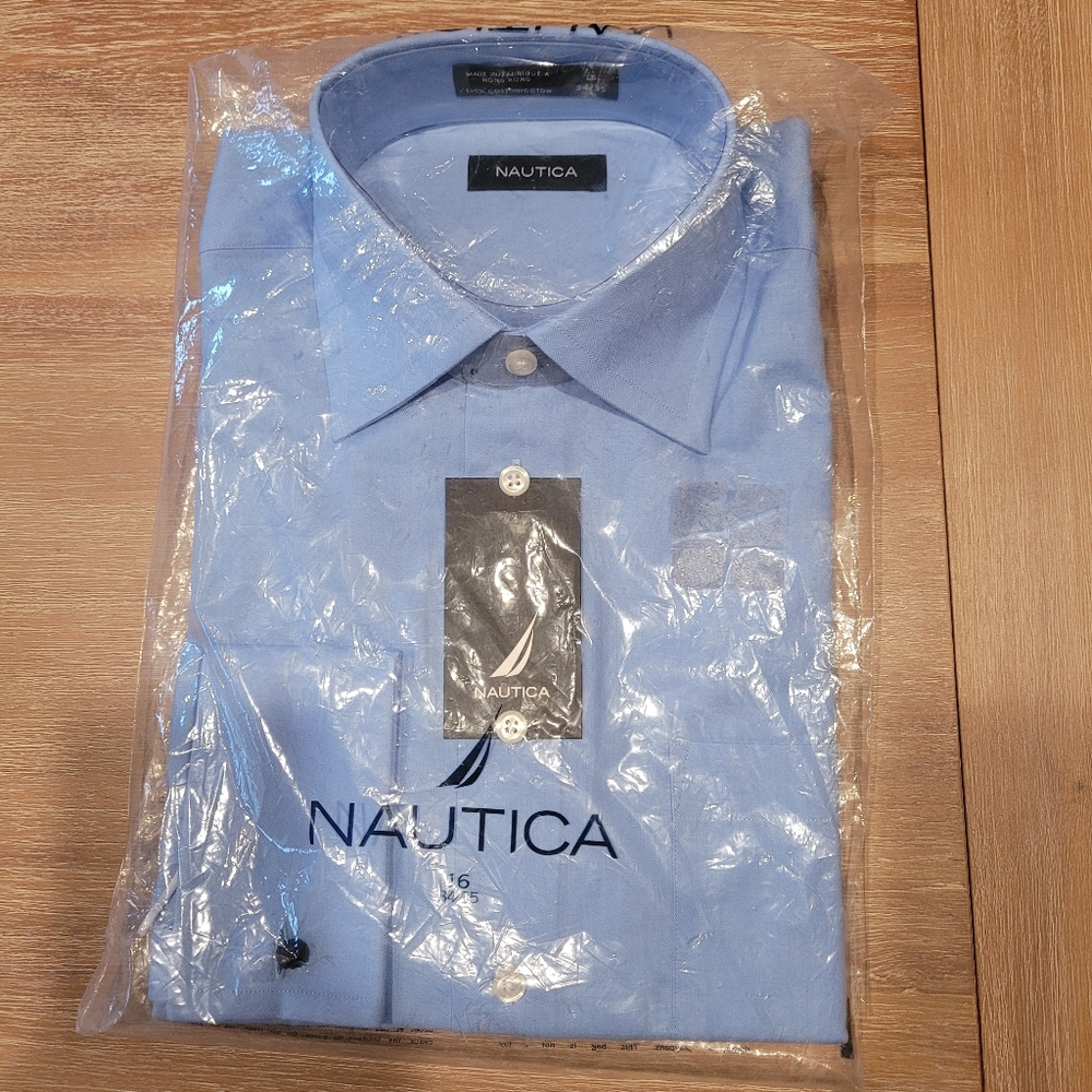 Nautica dress shirt with French cuffs
